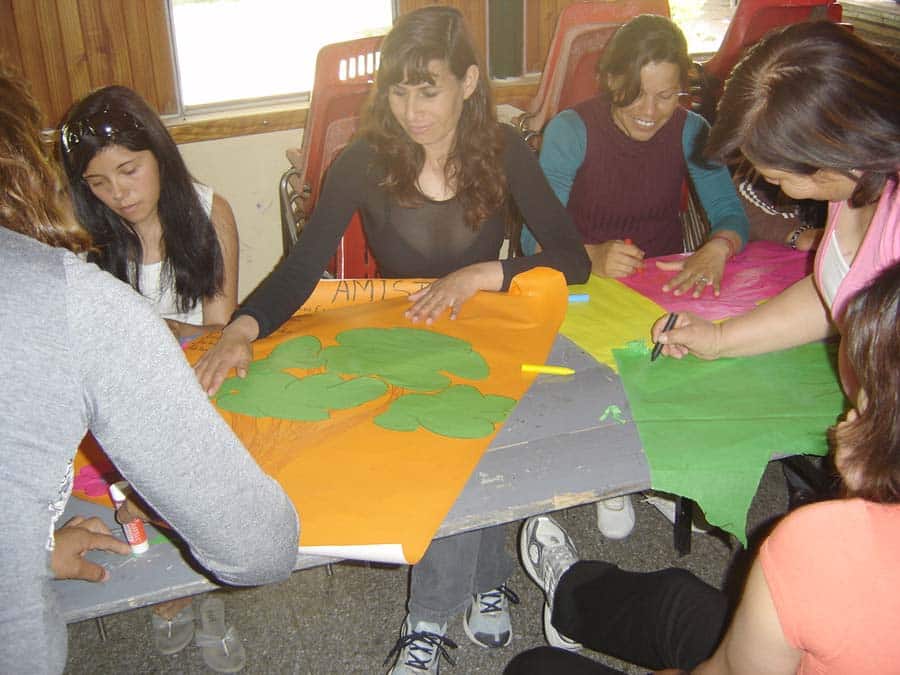 Trabajo con mujeres campesinas de Argentina